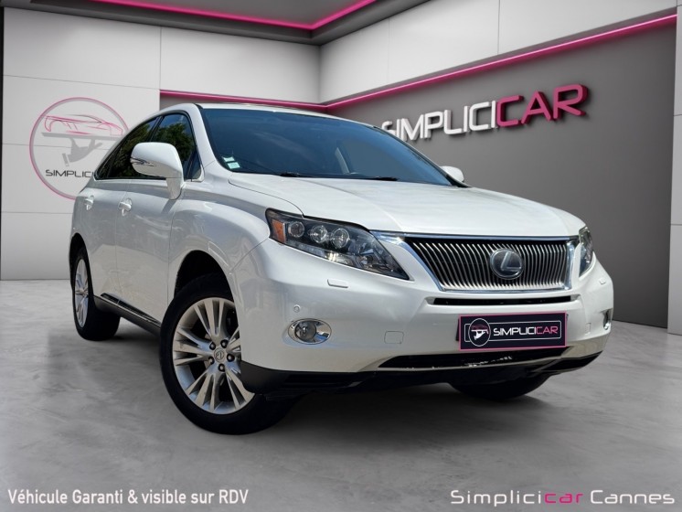 Lexus rx 450h 3.5 v6 299 ch awd luxe e-cvt occasion cannes (06) simplicicar simplicibike france Lexus rx 450h 3.5 v6 299 ch awd luxe e-cvt occasion cannes (06) simplicicar simplicibike france