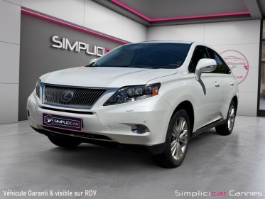Lexus rx 450h 3.5 v6 299 ch awd luxe e-cvt occasion cannes (06) simplicicar simplicibike france
