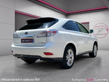 Lexus rx 450h 3.5 v6 299 ch awd luxe e-cvt occasion cannes (06) simplicicar simplicibike france