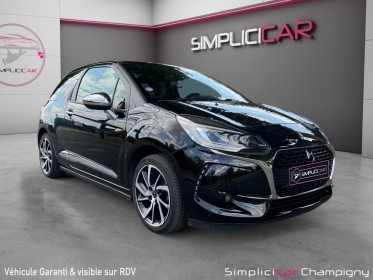 Ds ds 3 puretech 110 eat6 sport chic - caméra de recul - entretien citroën - distribution neuve occasion...