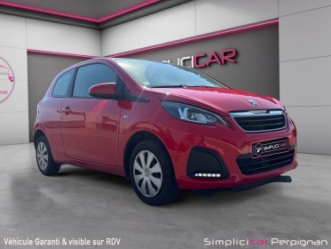 Peugeot 108 72ch ss bvm5 active - 1er main - bluetooth - régulateur de vitesse - garantie 12 mois occasion simplicicar...