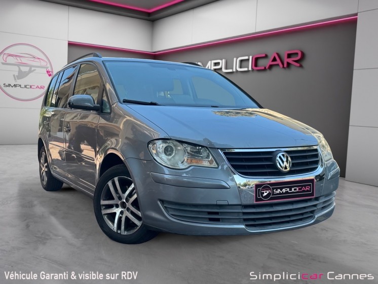 Volkswagen touran tdi 105 confort 7places occasion cannes (06) simplicicar simplicibike france Volkswagen touran tdi 105 confort 7places occasion cannes (06) simplicicar simplicibike france
