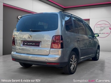 Volkswagen touran tdi 105 confort 7places occasion cannes (06) simplicicar simplicibike france