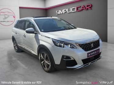 Peugeot 5008 1.6 bluehdi 120 ch allure business 7 places toit ouvrant, caméra 360, entretien peugeot, garantie 12 mois...