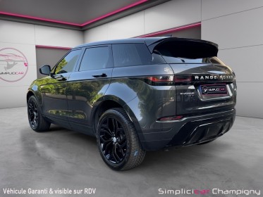 Land rover range rover evoque d150 awd bva9 s - virtual cockpit - apple carplay - pack cuir occasion champigny-sur-marne (94)...