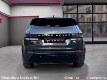 Land rover range rover evoque d150 awd bva9 s - virtual cockpit - apple carplay - pack cuir occasion champigny-sur-marne (94)...