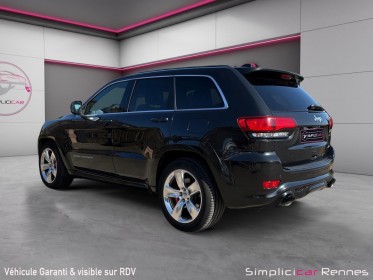 Jeep grand cherokee v8 6.4 hemi 468 srt a, climatisation auto, sièges ventilés,... occasion simplicicar rennes simplicicar...