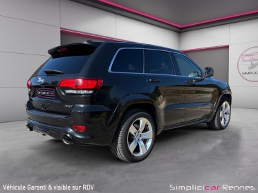 Jeep grand cherokee v8 6.4 hemi 468 srt a, climatisation auto, sièges ventilés,... occasion simplicicar rennes simplicicar...