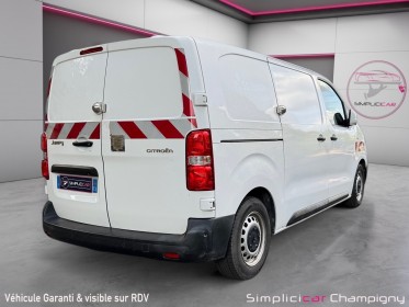 Citroen jumpy fourgon gn m bluehdi 180 eat6 - caméra 360 - pack clim - apple carplay occasion champigny-sur-marne (94)...