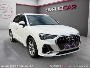Audi q3 q3 35 tdi 150 ch s tronic 7 s line occasion simplicicar carcassonne simplicicar simplicibike france