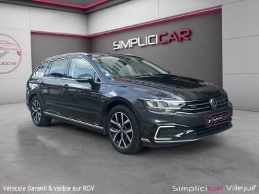 Volkswagen passat sw 1.4 tsi hybride rechargeable dsg6 gte, suivie vw, caméra de recul, carplay, park pilot, hayon......