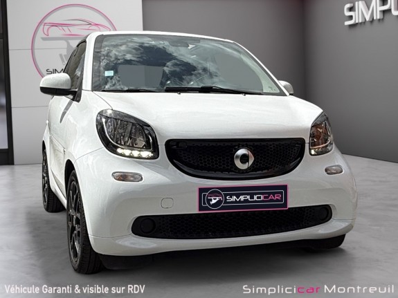 Smart fortwo coupe 1.0 71 ch ss passion/cabriolet/garantie 12 mois/entretien complet/carlay/echappement sport occasion...