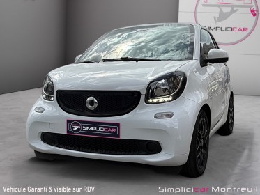 Smart fortwo coupe 1.0 71 ch ss passion/cabriolet/garantie 12 mois/entretien complet/carlay/echappement sport occasion...