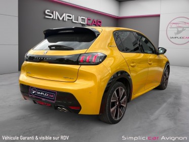 Peugeot 208 puretech 130 ss eat8 gt line occasion avignon (84) simplicicar simplicibike france