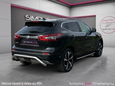 Nissan qashqai 2019 1.3 dig-t 160 dct tekna -carplay -  sièges en cuir chauffant - toit panoramique - caméra 360 occasion...