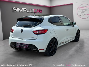 Renault clio iv 1.6 turbo 220 energy rs trophy edc - suivi renault/cuir/caméra de recul/rs monitor - garantie 12 mois...