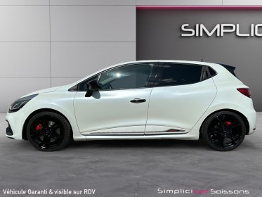 Renault clio iv 1.6 turbo 220 energy rs trophy edc - suivi renault/cuir/caméra de recul/rs monitor - garantie 12 mois...