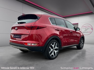 Kia sportage 1.7 crdi 141 isg 4x2 dct7 gt line occasion simplicicar limoges  simplicicar simplicibike france