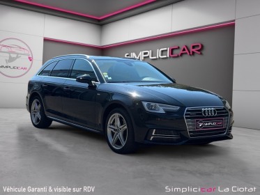 Audi a4 avant v6 3.0 tdi 218 s tronic 7 quattro s line occasion simplicicar la ciotat simplicicar simplicibike france