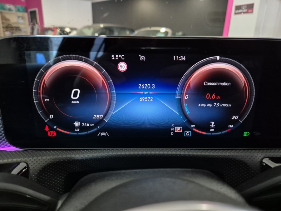 MERCEDES d'occasion CLASSE A A220 D PROGRESSIVE LINE 8G-DCT de 2021