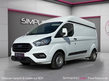 Ford transit custom fourgon 300 l2h2 2.0 ecoblue 130 mhev trend business carplay clim 12 mois de garantie occasion...
