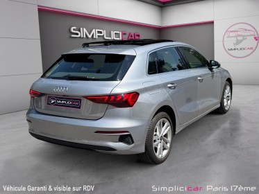 Audi a3 sportback 40 tfsie 204 s tronic 6 business line- garantie - premiere mains - camÉra - toit ouvrant - keyless -......
