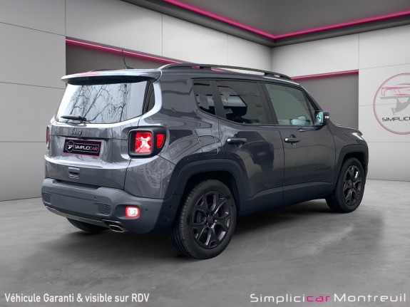 Jeep renegade 1.3 turbo t4 150 ch bvr6 80th anniversary premiere main  garantie 12 mois occasion montreuil (porte de...