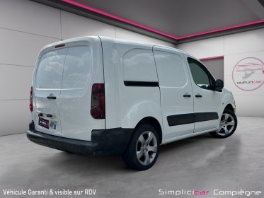 Peugeot partner cabine approfondie rallonge 1.6 hdi 90ch - distrib ok - occasion simplicicar compiegne simplicicar...