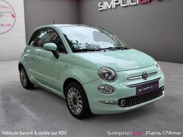 Fiat 500 serie 4 1.2 69 ch lounge/entretien a jour/garantie 12 mois occasion paris 17ème (75)(porte maillot) simplicicar...