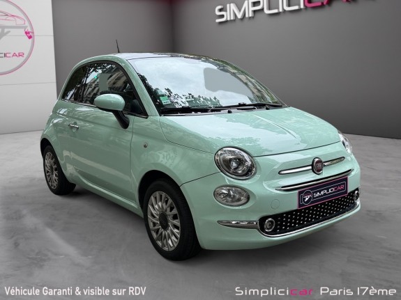 Fiat 500 serie 4 1.2 69 ch lounge/entretien a jour/garantie 12 mois occasion paris 17ème (75)(porte maillot) simplicicar...