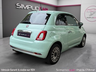 Fiat 500 serie 4 1.2 69 ch lounge/entretien a jour/garantie 12 mois occasion paris 17ème (75)(porte maillot) simplicicar...