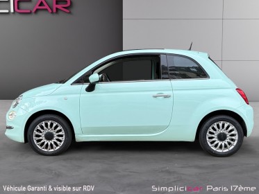 Fiat 500 serie 4 1.2 69 ch lounge/entretien a jour/garantie 12 mois occasion paris 17ème (75)(porte maillot) simplicicar...