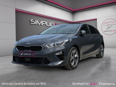 Kia ceed 1.6 crdi 115 ch isg dct7 gt line carplay camera régulateur occasion simplicicar poitiers simplicicar simplicibike...