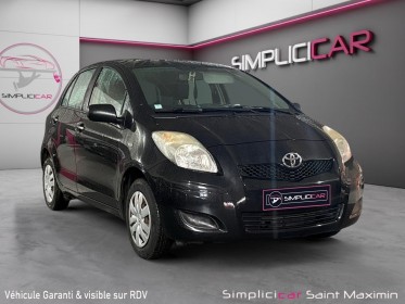 Toyota yaris 1.0 - 69 vvt-i confort pack / entretien complet toyota occasion simplicicar st-maximin simplicicar simplicibike...