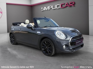 Mini cabriolet f57 cooper s finition red hot chili 192 ch bva6 siege chauffant - grand ecran - camera de recul occasion...