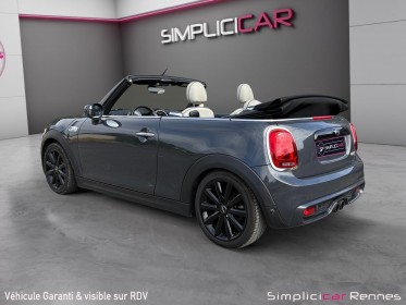 Mini cabriolet f57 cooper s finition red hot chili 192 ch bva6 siege chauffant - grand ecran - camera de recul occasion...