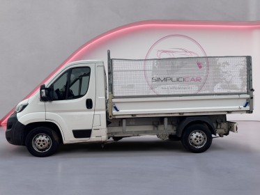Peugeot boxer 2.2 hdi bmv6 camion benne hydraulique / clim /  bluetooh occasion simplicicar orgeval  simplicicar simplicibike...