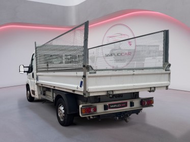 Peugeot boxer 2.2 hdi bmv6 camion benne hydraulique / clim /  bluetooh occasion simplicicar orgeval  simplicicar simplicibike...