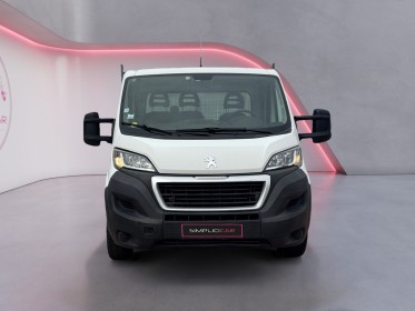 Peugeot boxer 2.2 hdi bmv6 camion benne hydraulique / clim /  bluetooh occasion simplicicar orgeval  simplicicar simplicibike...