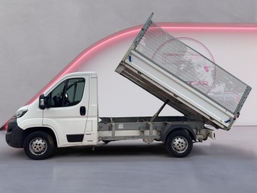 Peugeot boxer 2.2 hdi bmv6 camion benne hydraulique / clim /  bluetooh occasion simplicicar orgeval  simplicicar simplicibike...