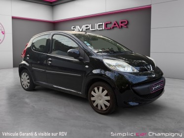 Peugeot 107 1.0e 12v 68 ch boite auto / critair 1 / 5 portes occasion champigny-sur-marne (94) simplicicar simplicibike france