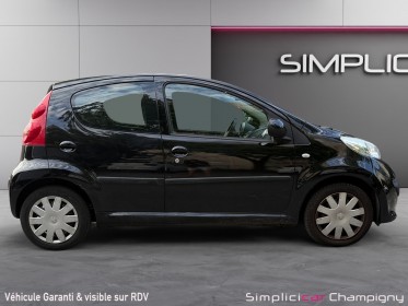 Peugeot 107 1.0e 12v 68 ch boite auto / critair 1 / 5 portes occasion champigny-sur-marne (94) simplicicar simplicibike france