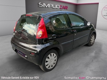 Peugeot 107 1.0e 12v 68 ch boite auto / critair 1 / 5 portes occasion champigny-sur-marne (94) simplicicar simplicibike france