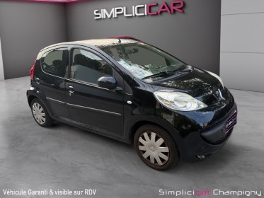 Peugeot 107 1.0e 12v 68 ch boite auto / critair 1 / 5 portes occasion champigny-sur-marne (94) simplicicar simplicibike france