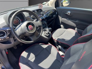Fiat 500 1.2 8v 69 ch lounge / radars de recul / toit panoramique / bluetooth / garantie occasion simplicicar salon de...
