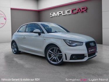Audi a1 a1 1.6 tdi 105ch  sline interieur exterieur avec ecran pneus neufs occasion simplicicar lyon nord  simplicicar...