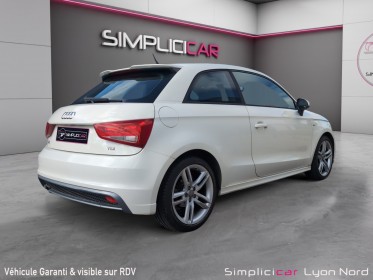 Audi a1 a1 1.6 tdi 105ch  sline interieur exterieur avec ecran pneus neufs occasion simplicicar lyon nord  simplicicar...