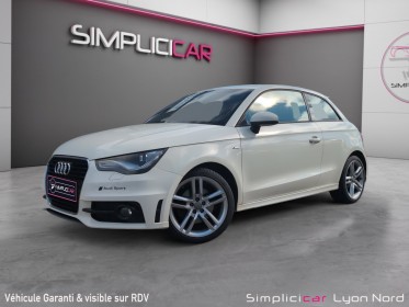 Audi a1 a1 1.6 tdi 105ch  sline interieur exterieur avec ecran pneus neufs occasion simplicicar lyon nord  simplicicar...
