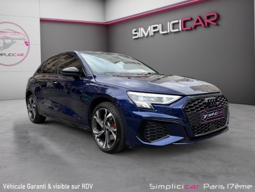 Audi a3 sportback 40 tfsie 204 s tronic 6 s line/origine france/entretien audi/camÉra recul/siÈges chauffants/s line...