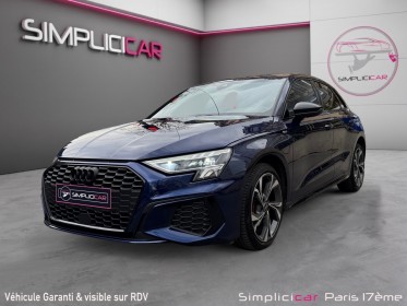 Audi a3 sportback 40 tfsie 204 s tronic 6 s line/origine france/entretien audi/camÉra recul/siÈges chauffants/s line...